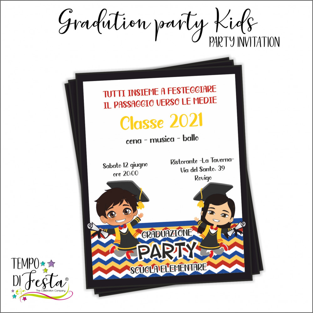 Graduation Party For Kids...