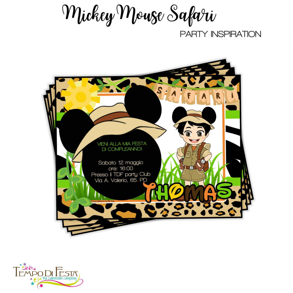 Mickey Mouse Safari...