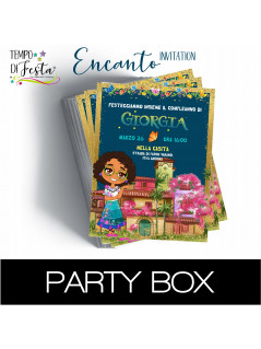 Encanto invitaciones en papel