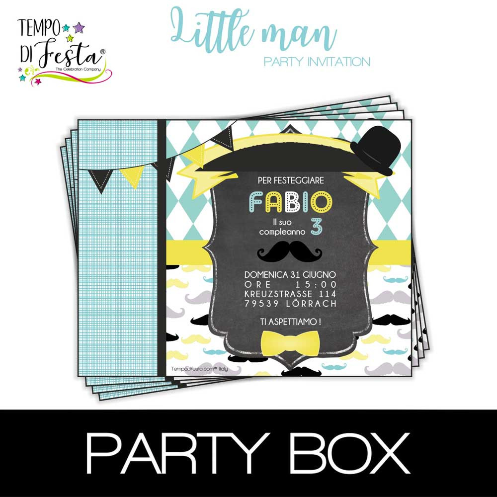 Little Man invitaciones en...