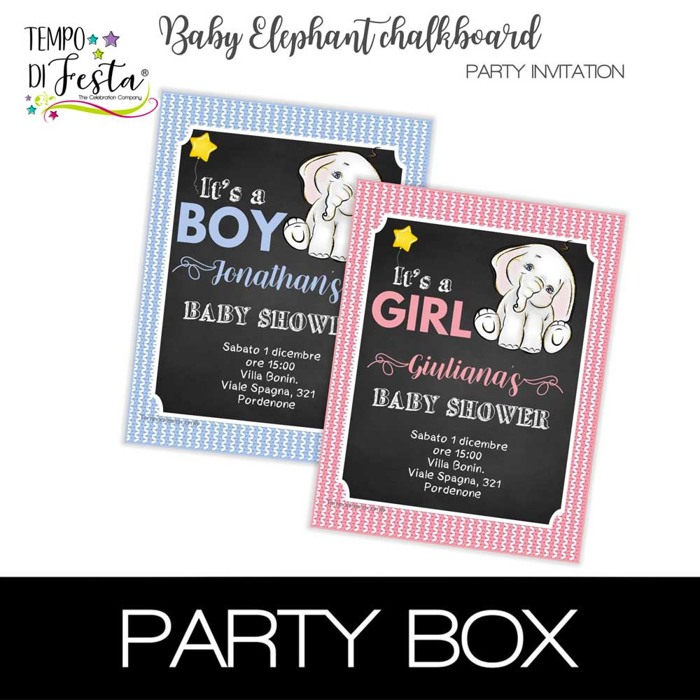 Baby Eelephant baby shower...