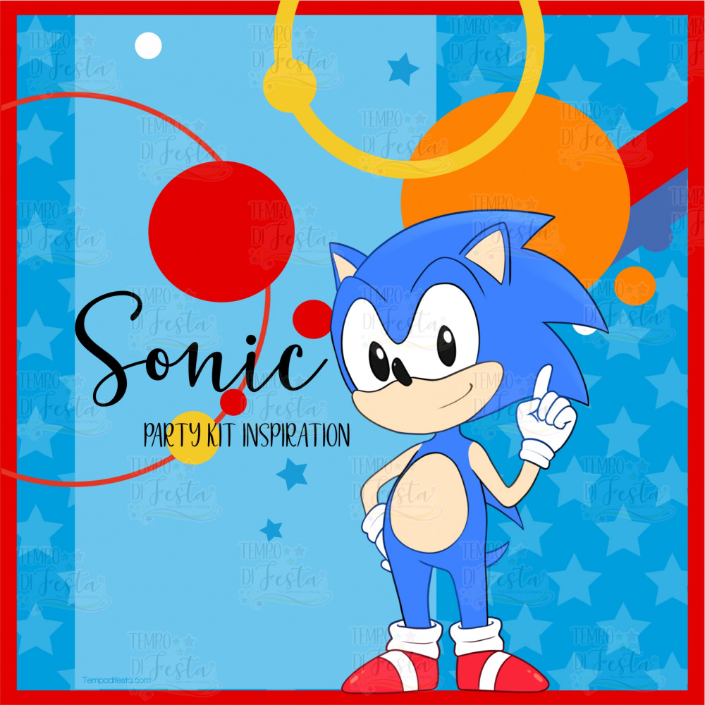 Sonic Digital Party Kit