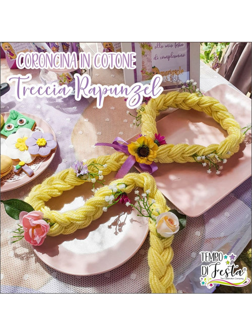 Modello di invito di compleanno di rapunzel