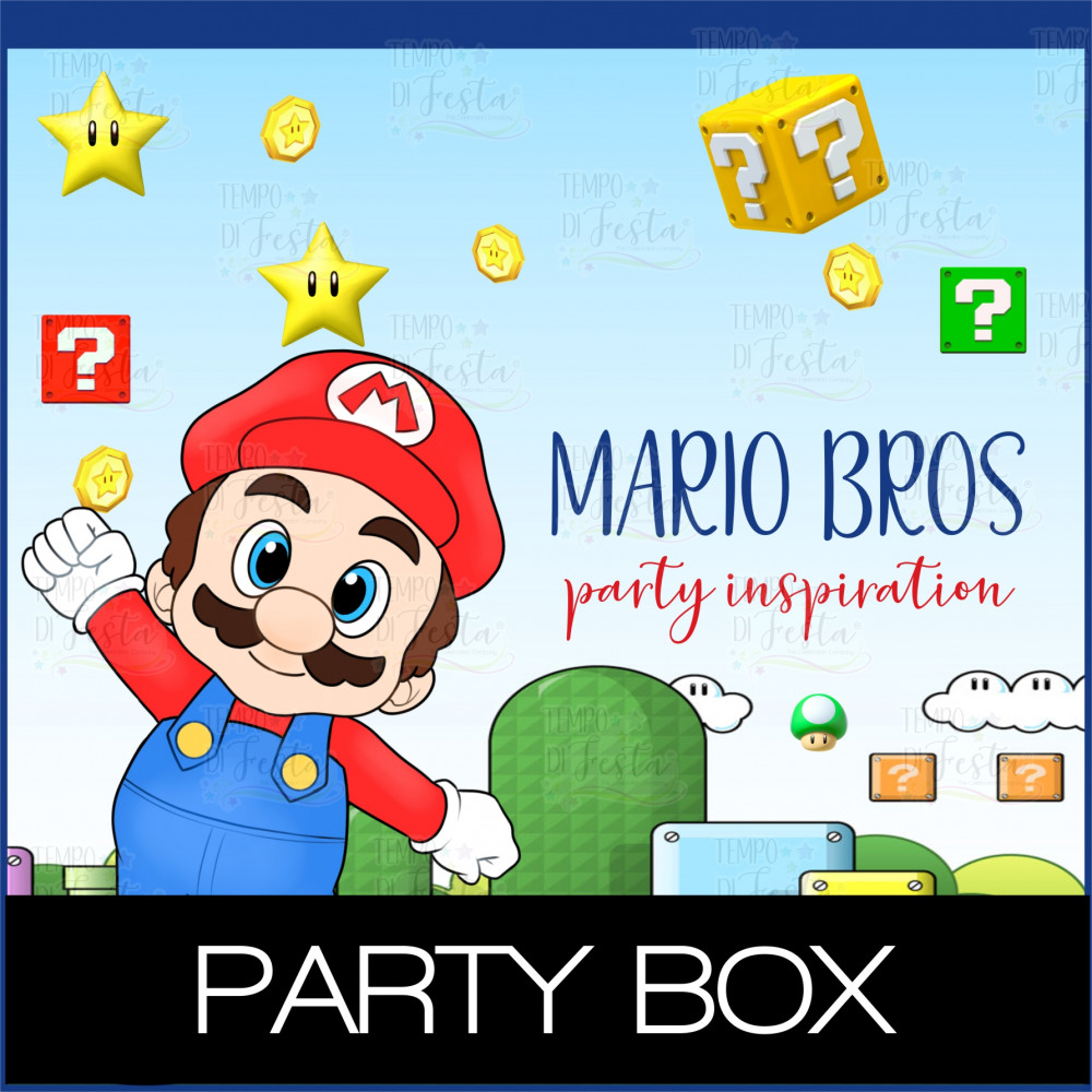 Mario Bros customized party
