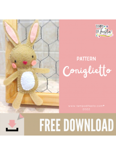 Felt Bunny free pattern