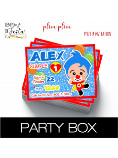 Plim Plim Paper Invitations