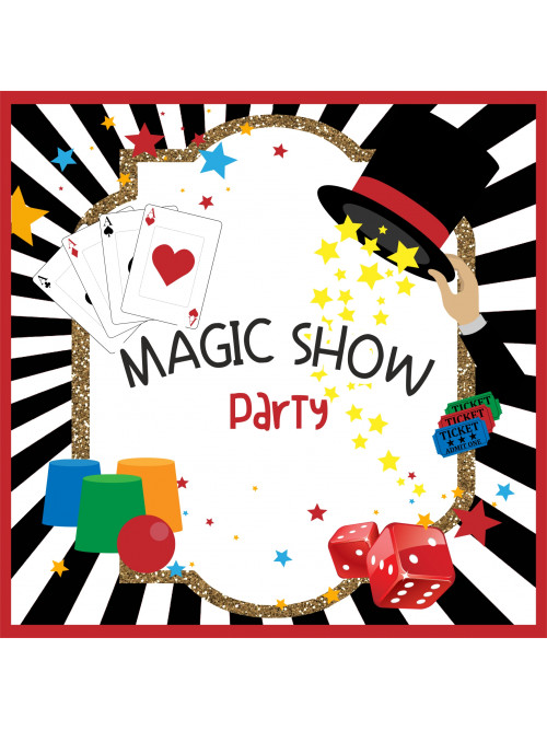 Magic show digital party Kit