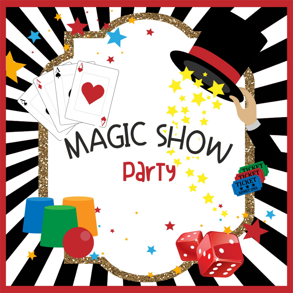 Magic show digital party Kit