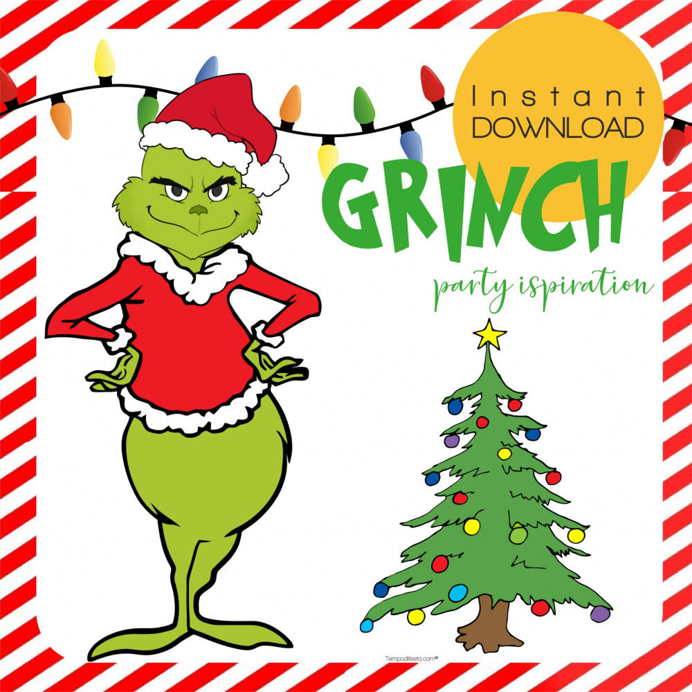 Grinch kit de fiesta digital