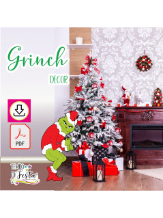 Whole body Grinch decoration