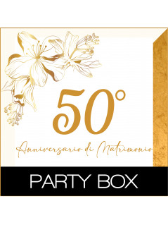 50th Wedding Anniversary customized party