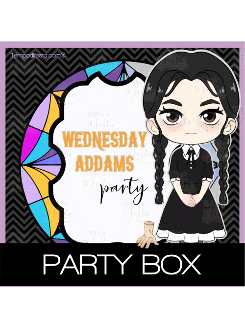 Wednesday Addams customized party