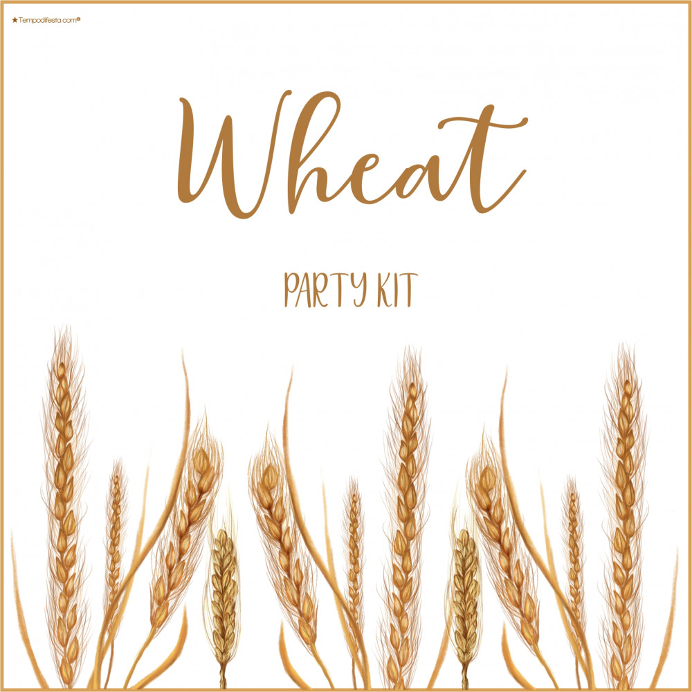 Wheat digital party kit