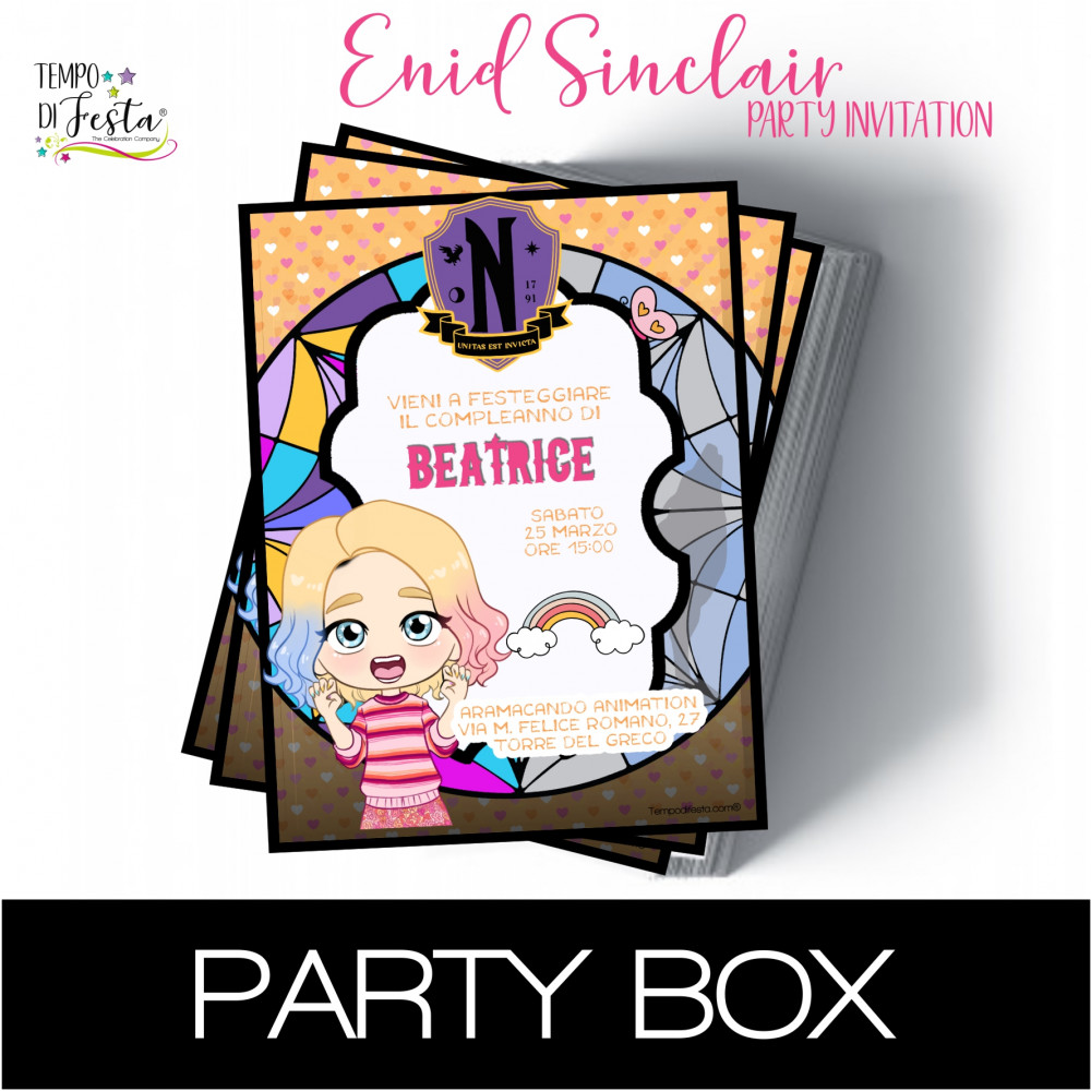 Enid Sinclair paper invitations