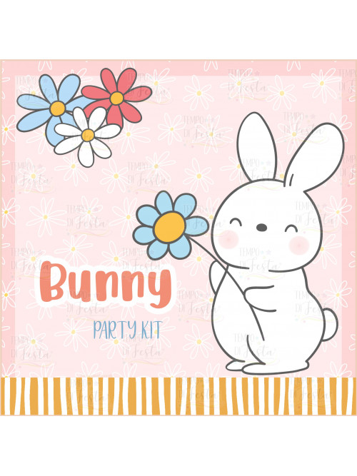 Bunny digital party kit