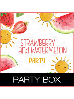 Strawberry and Watermelon customized party