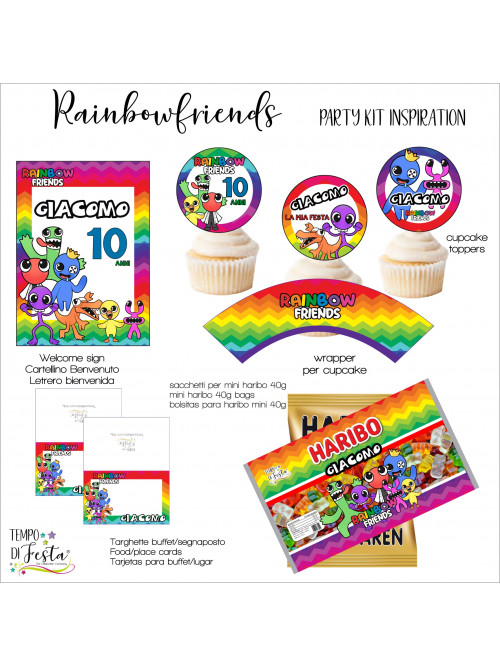 Kit Digital Rainbow Friends