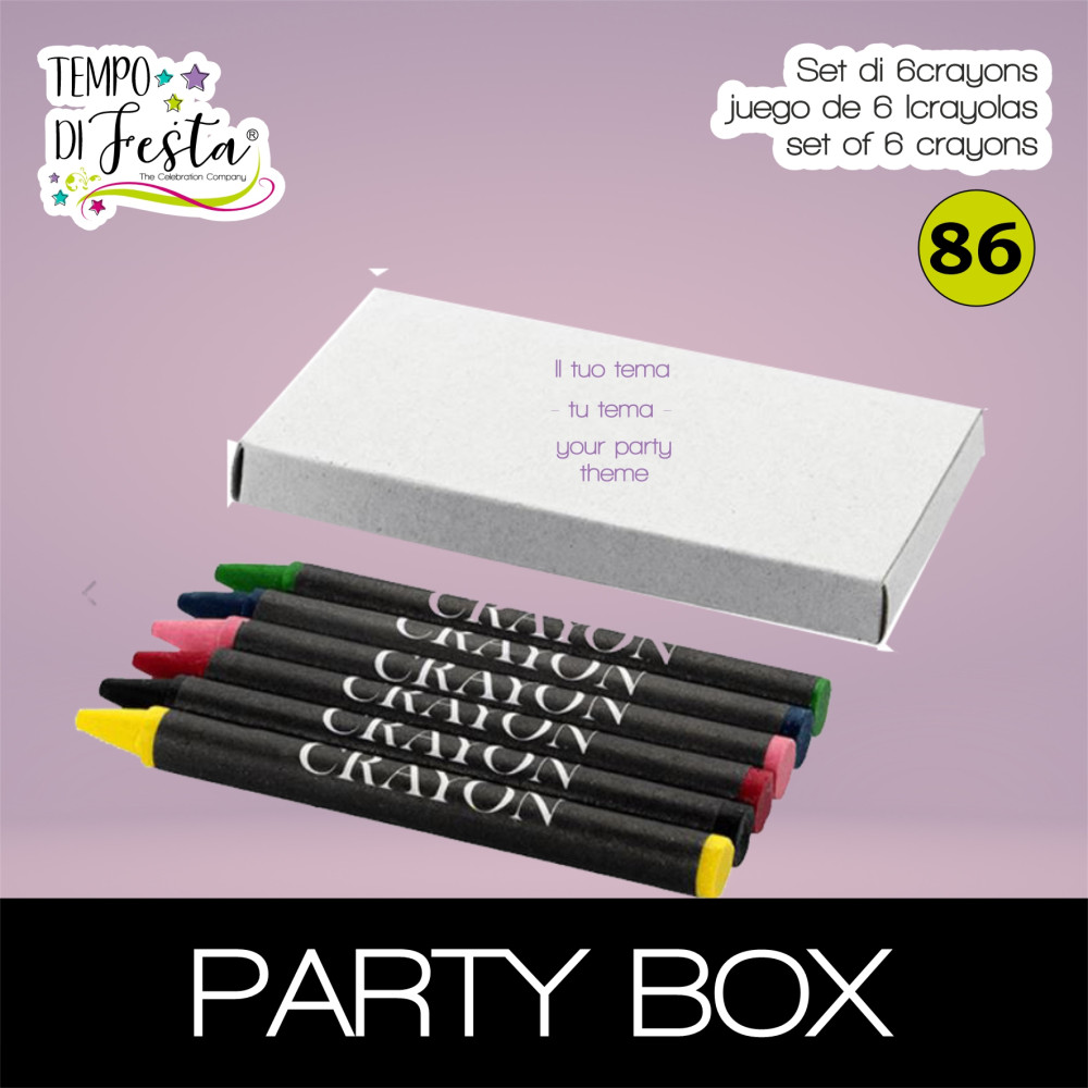 Set de crayolas personalizadas