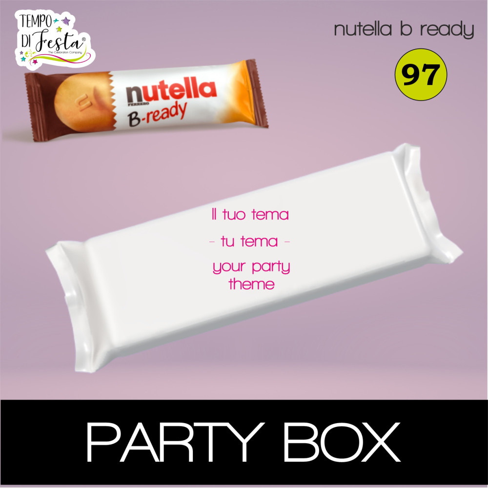 Nutella b ready personalizada