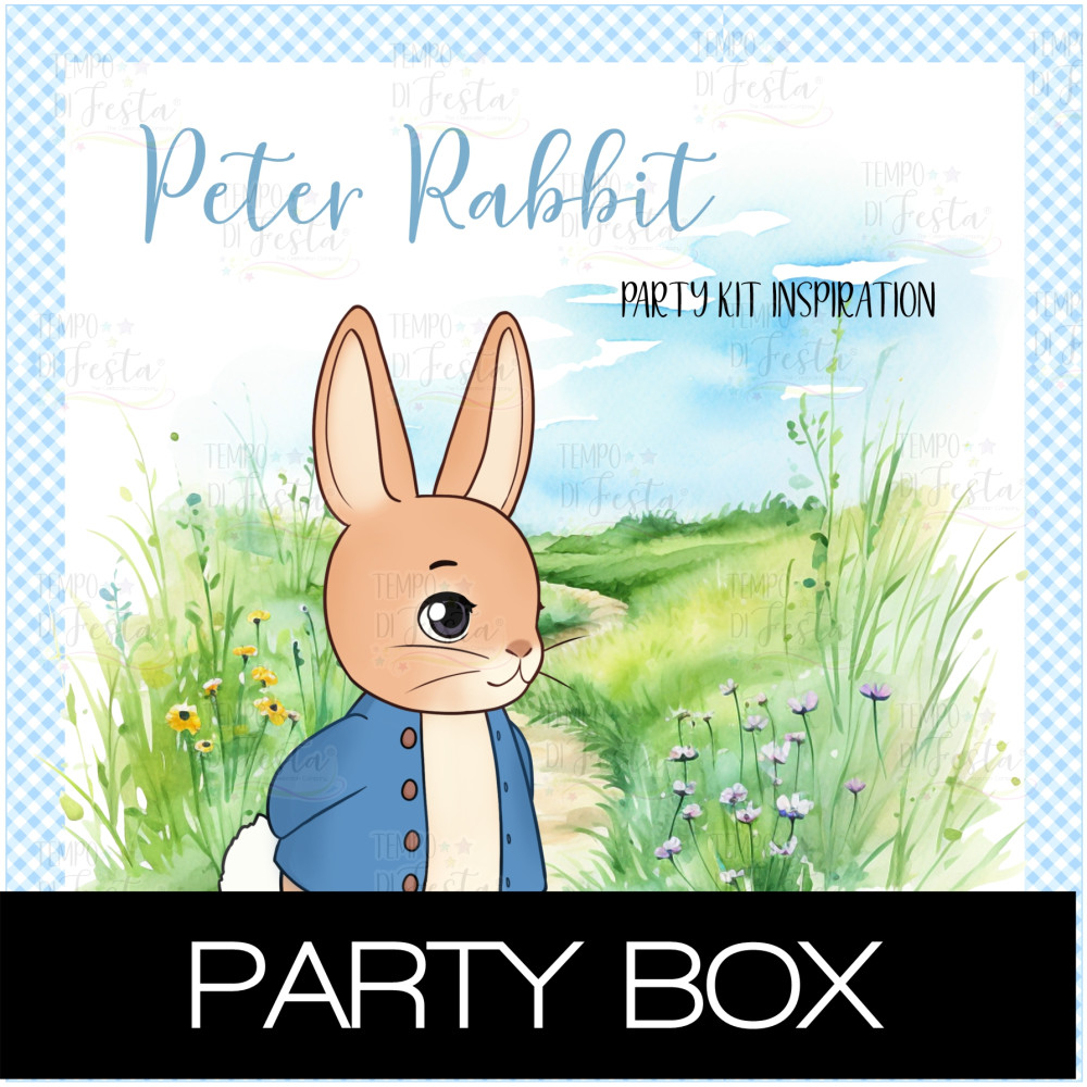 Peter Rabbit fiesta personalizada