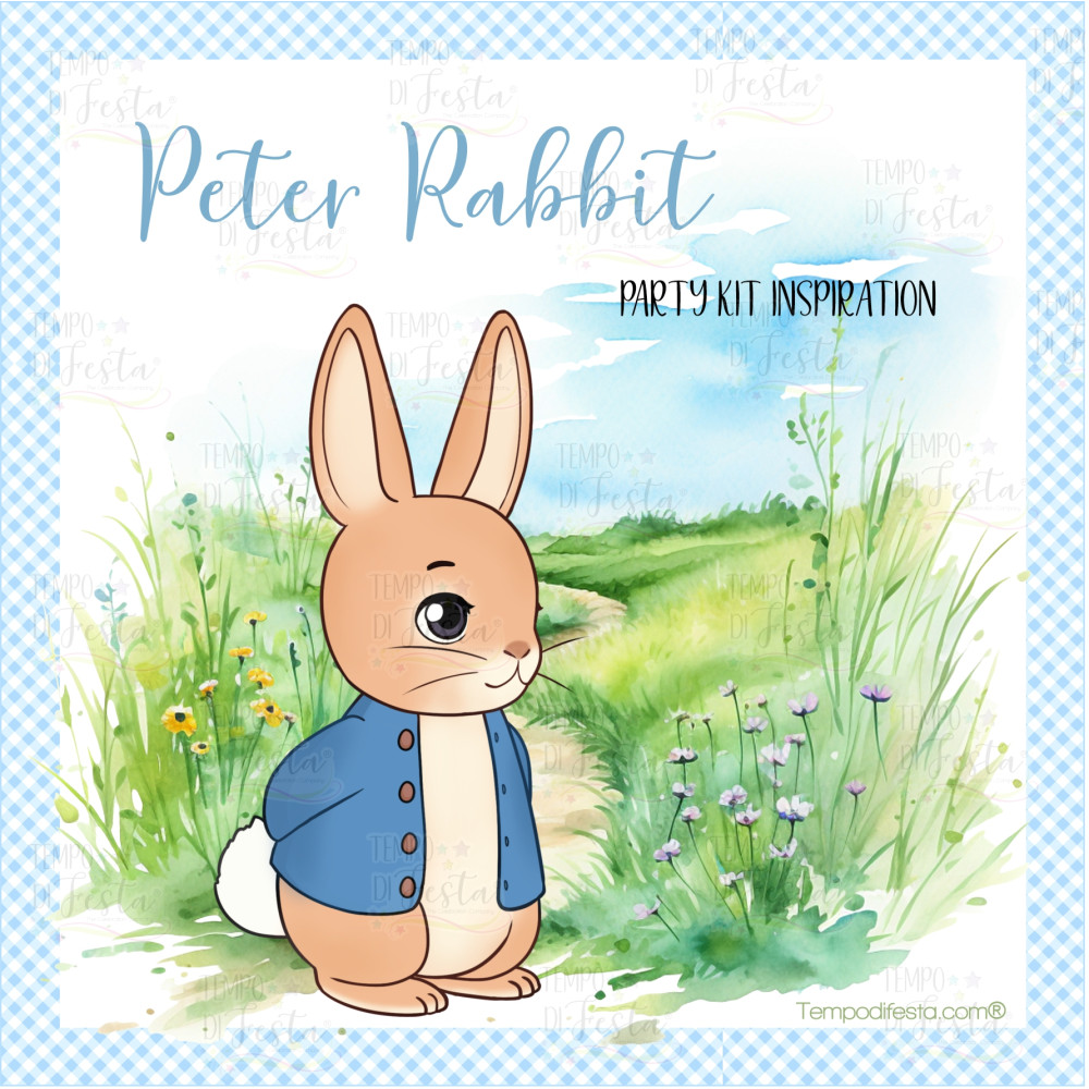 Peter Rabbit kit de fiesta digital