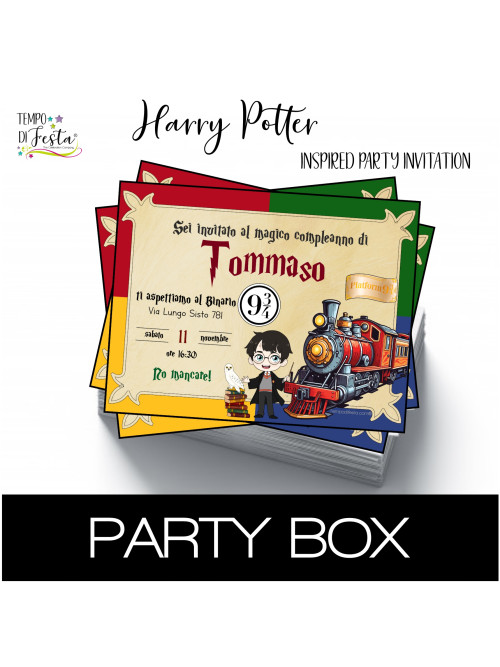 Harry Potter Paper Invitations