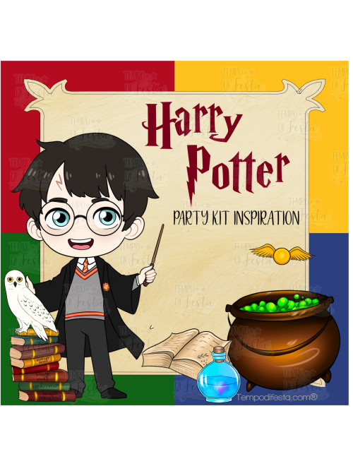 Harry Potter customized digital party kit