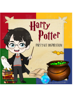 Harry Potter Kit de fiesta digital personalizada