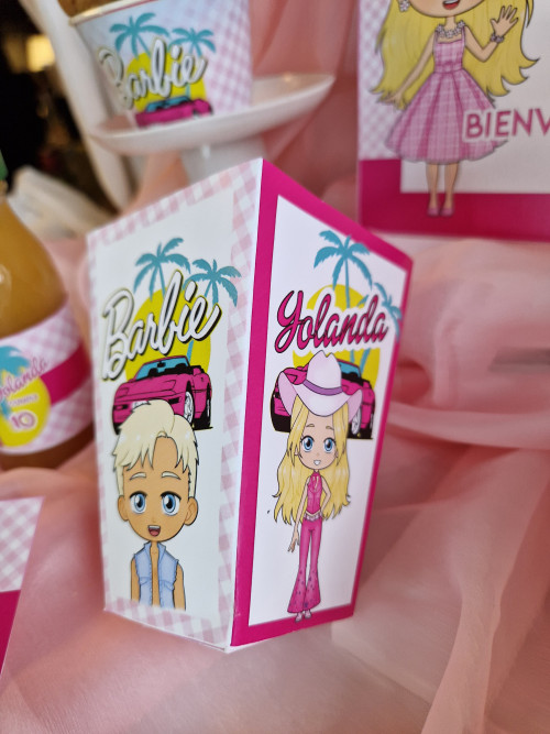 Bolle di Sapone Barbie Personalizzate con Nome ed Età – Gadget