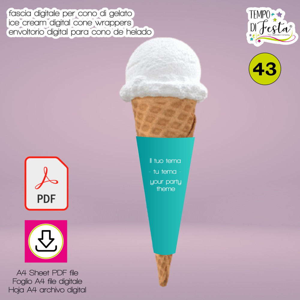 DIGITAL ICE CREAM CONE...