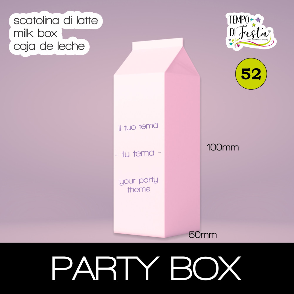 CUSTOMIZED MILK BOX