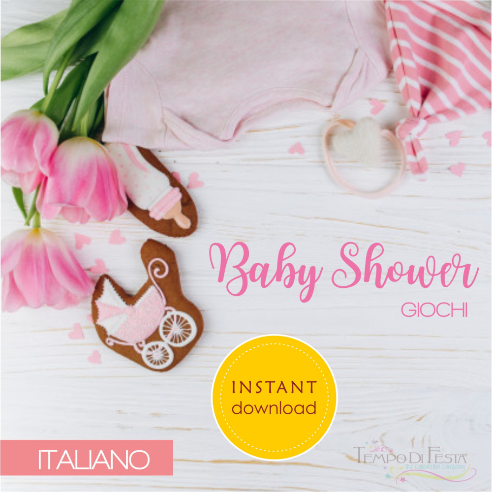 BABY SHOWER GAMES INSTANT DOWNLOAD