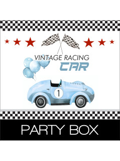 Autos de Carreras Vintage fiesta personalizada