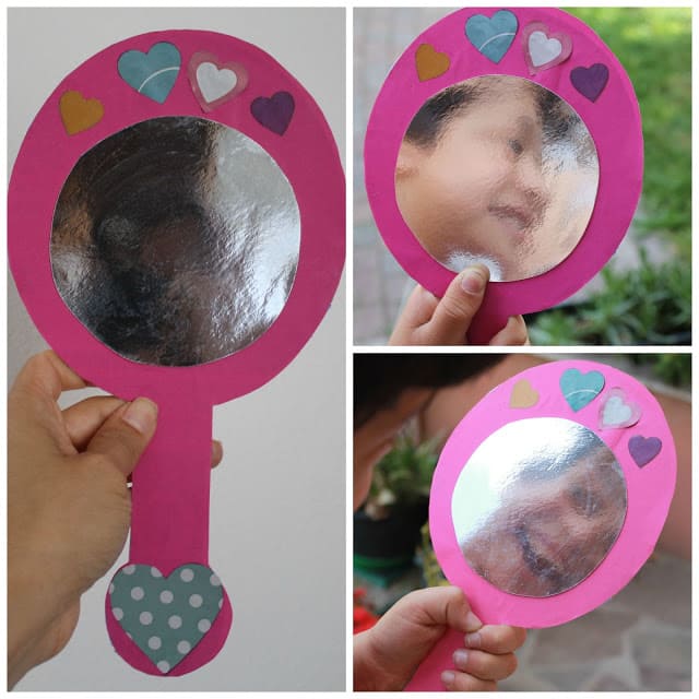 Come costruire uno specchio per le bambine 08/09/2015