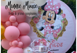Primo compleanno Minnie Mouse 07/08/2023