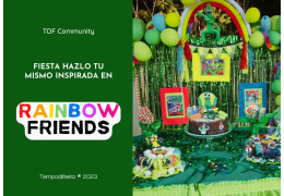 Fiesta hazlo tú mismo inspirada en los amigos del arcoiris 04/09/2023