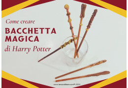 Come creare una bacchetta magica di Harry Potter 24/01/2024