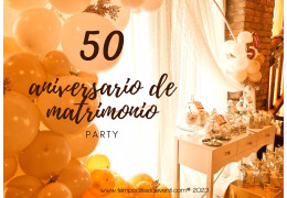 50° aniversario de bodas 30/01/2023