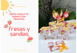 Fiesta temática de fresas y sandías 14/07/2023