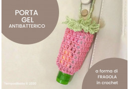 Porta gel antibatterico a forma di fragola in crochet, Diagramma 11/05/2020
