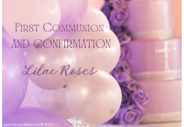 Communion and Confirmation lilac roses 05/15/2023